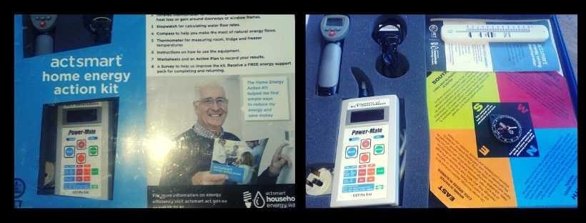 ACTSmart home energy action kit contains electricity meter, thermometer, infrared thermometer and instructions ACTSmart home energy action kit contains electricity meter, thermometer, infrared thermometer and instructions