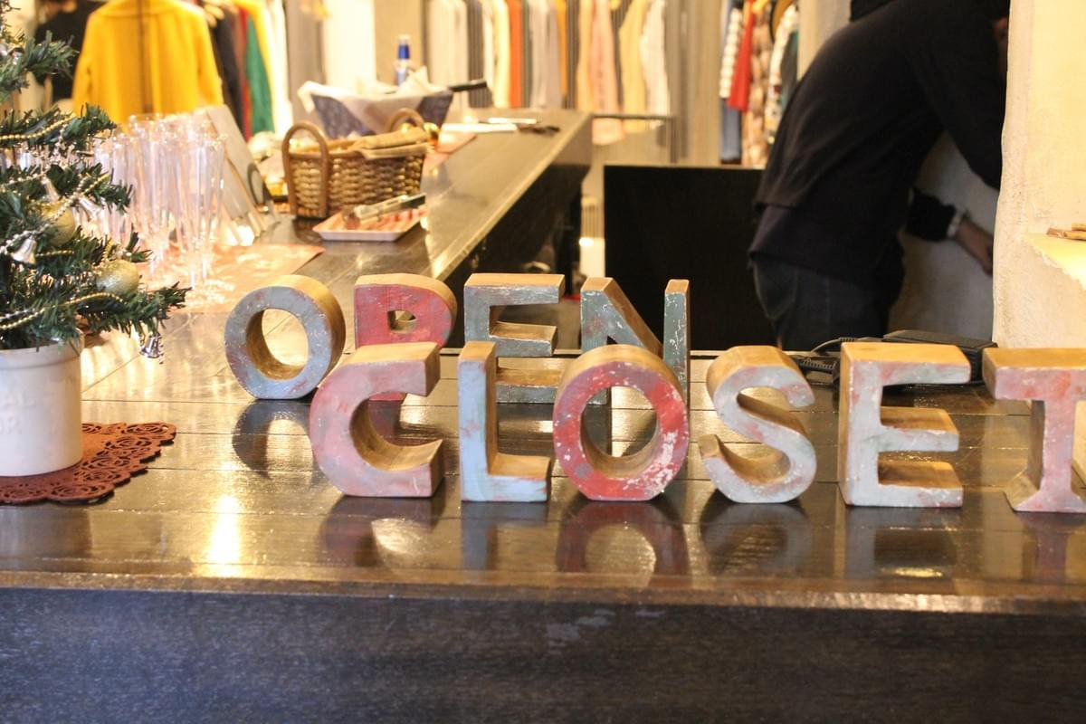 12月に実施されたOpen Closet Marketの様子 12月に実施されたOpen Closet Marketの様子