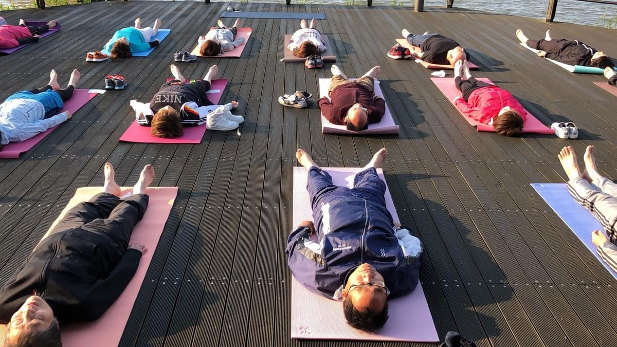 Moana yoga 倉吉倫理法人会 朝ヨガ Moana yoga 倉吉倫理法人会 朝ヨガ