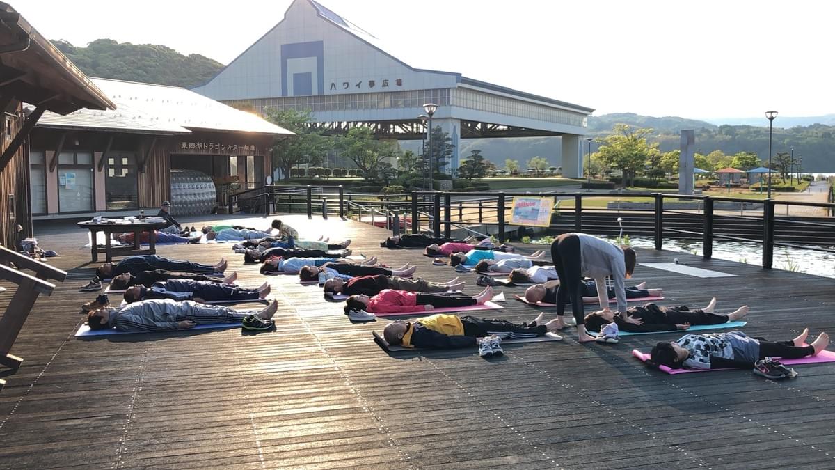 Moana yoga 倉吉倫理法人会 朝ヨガ Moana yoga 倉吉倫理法人会 朝ヨガ