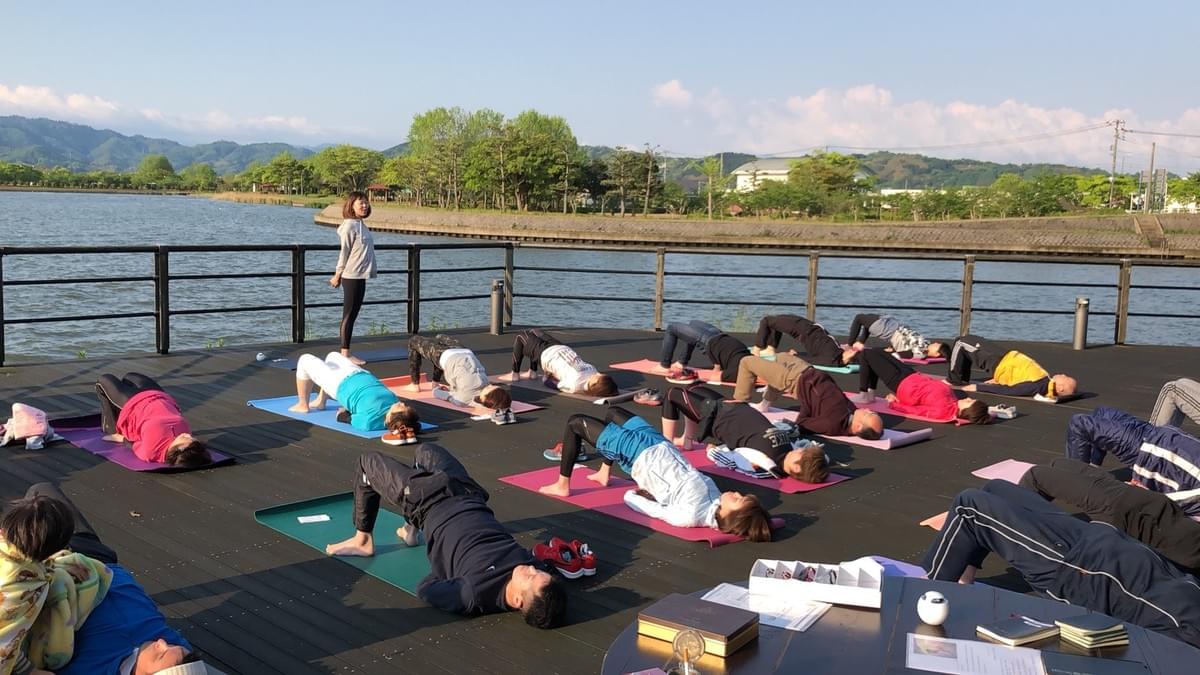 Moana yoga 倉吉倫理法人会 朝ヨガ Moana yoga 倉吉倫理法人会 朝ヨガ