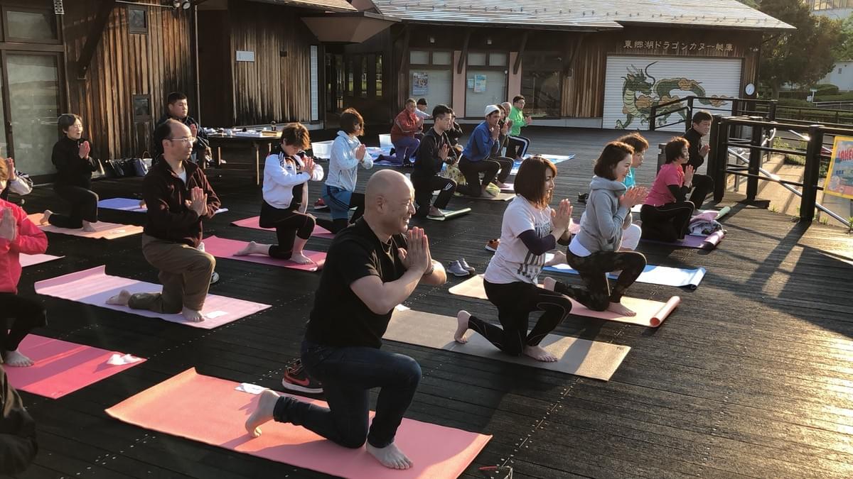 Moana yoga 倉吉倫理法人会 朝ヨガ Moana yoga 倉吉倫理法人会 朝ヨガ