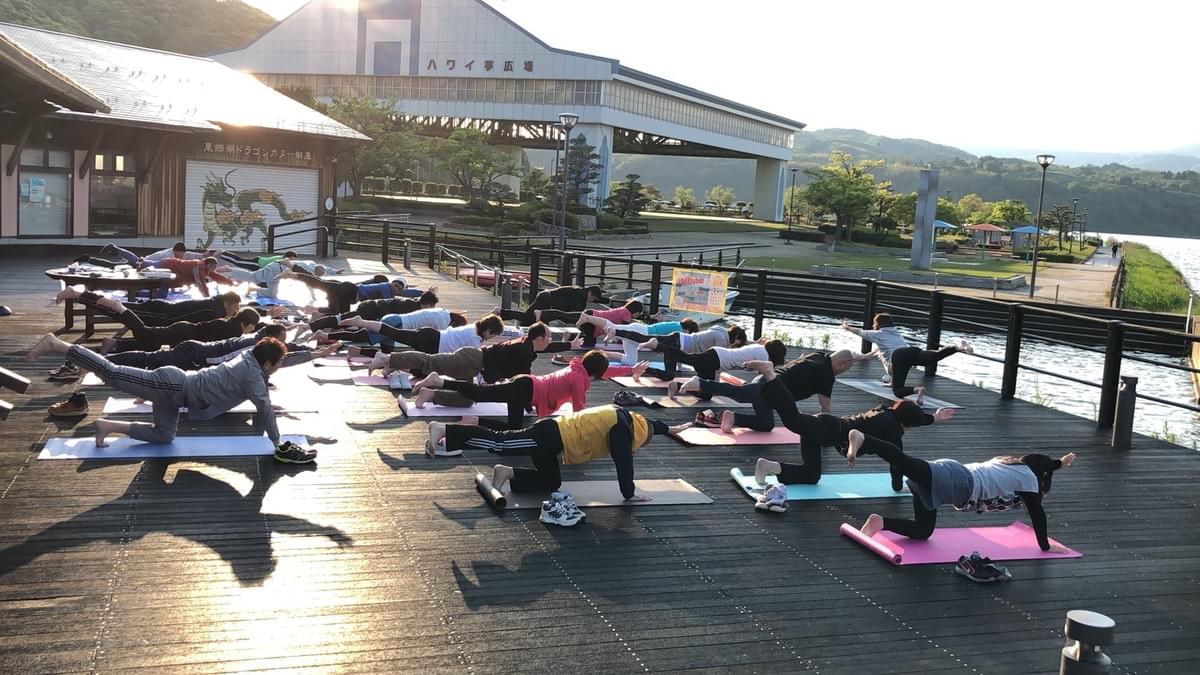 Moana yoga 倉吉倫理法人会 朝ヨガ Moana yoga 倉吉倫理法人会 朝ヨガ