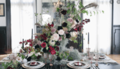Haunting and Moody floral arrangement for Halloween Haunting and Moody floral arrangement for Halloween
