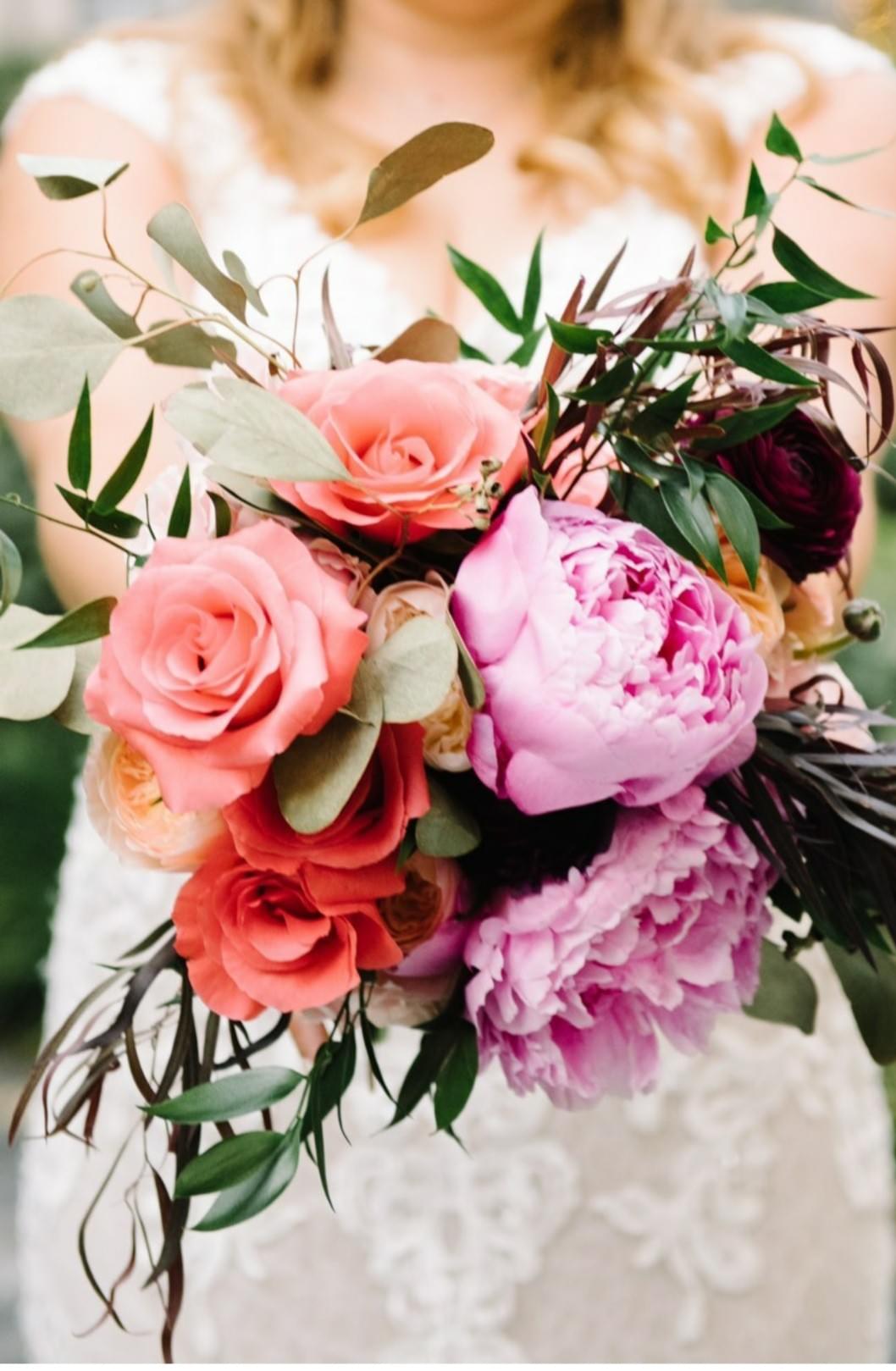 Colorful Bridal Bouquet For A Dallas Bride Colorful Bridal Bouquet For A Dallas Bride