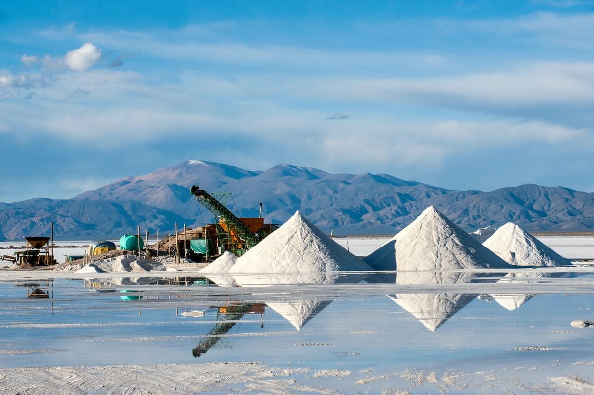 A typiocal lithium mine A typiocal lithium mine