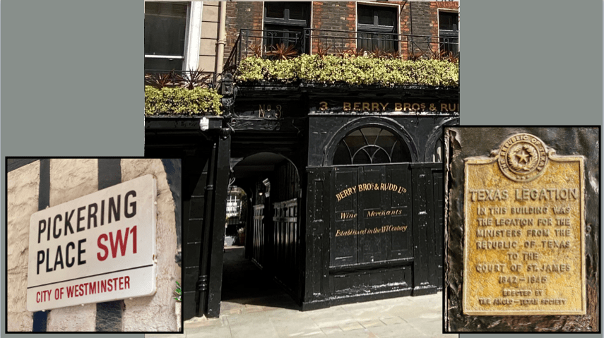 The oldest shop in St James's and an intriguing alleyway The oldest shop in St James's and an intriguing alleyway