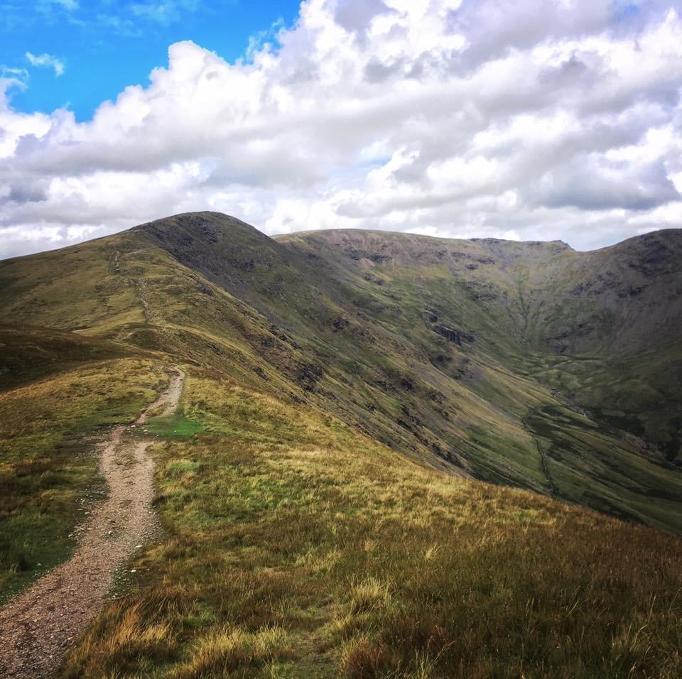 walking the fairfield horseshoe in the Lake District walking the fairfield horseshoe in the Lake District