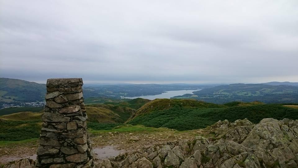 Loughrigg top Loughrigg top