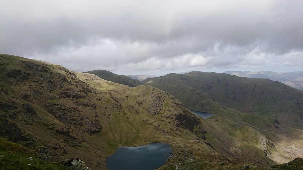 Old Man of Coniston Tarn, Lake District Old Man of Coniston Tarn, Lake District