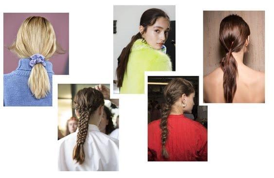 Hair Trend S S 2018 Schoolgirl Ponytails And Plaits Trends Hair