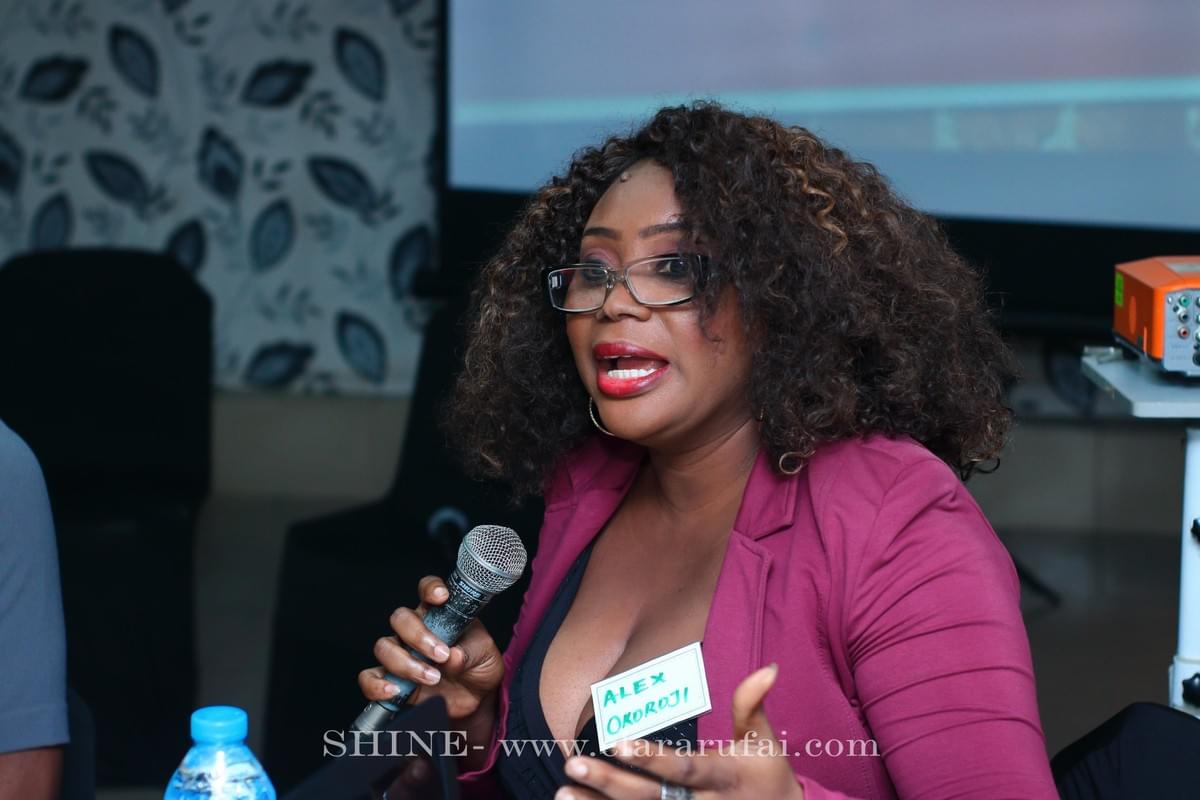 Alex Okoroji Speaking at Clara Rufai's Shine Vision Gathering in Lagos Alex Okoroji Speaking at Clara Rufai's Shine Vision Gathering in Lagos