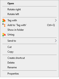 Untag a photo Untag a photo