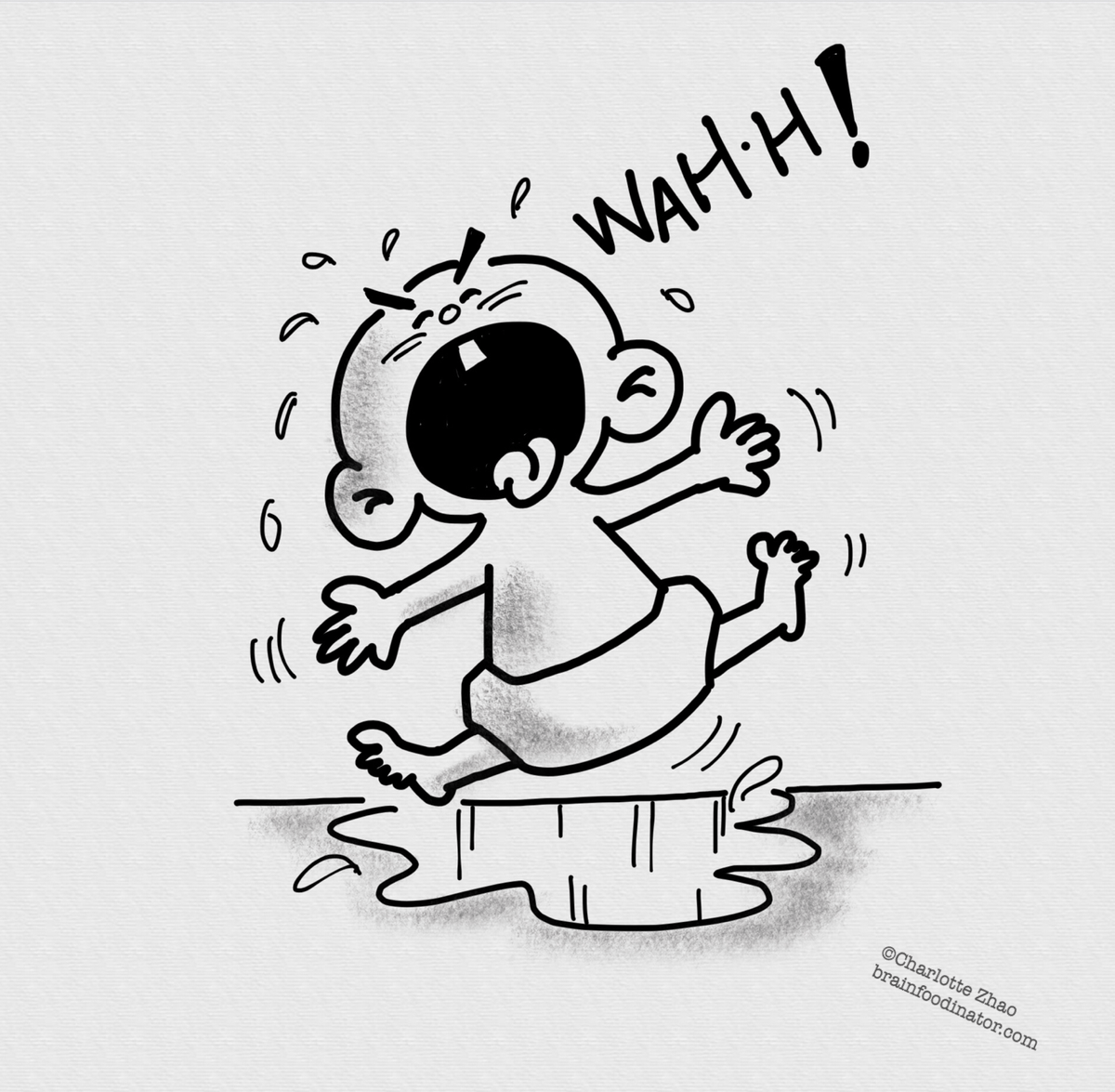 Crying Baby Cartoon Crying Baby Cartoon
