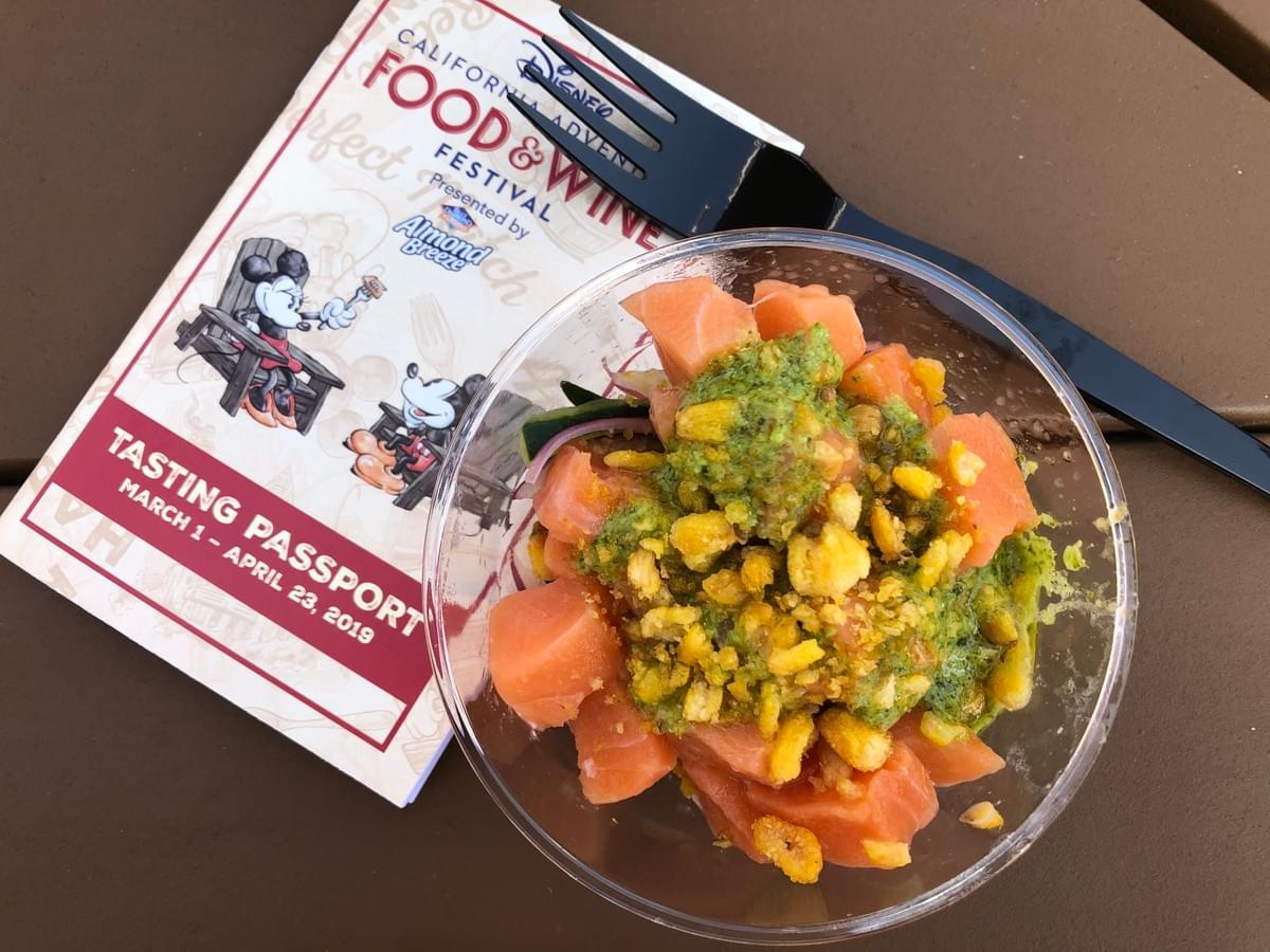 Verlasso Sustainable Salmon Peruvian Poke with Cucumber-Lime Salad and Aji Verde Salsa Verlasso Sustainable Salmon Peruvian Poke with Cucumber-Lime Salad and Aji Verde Salsa