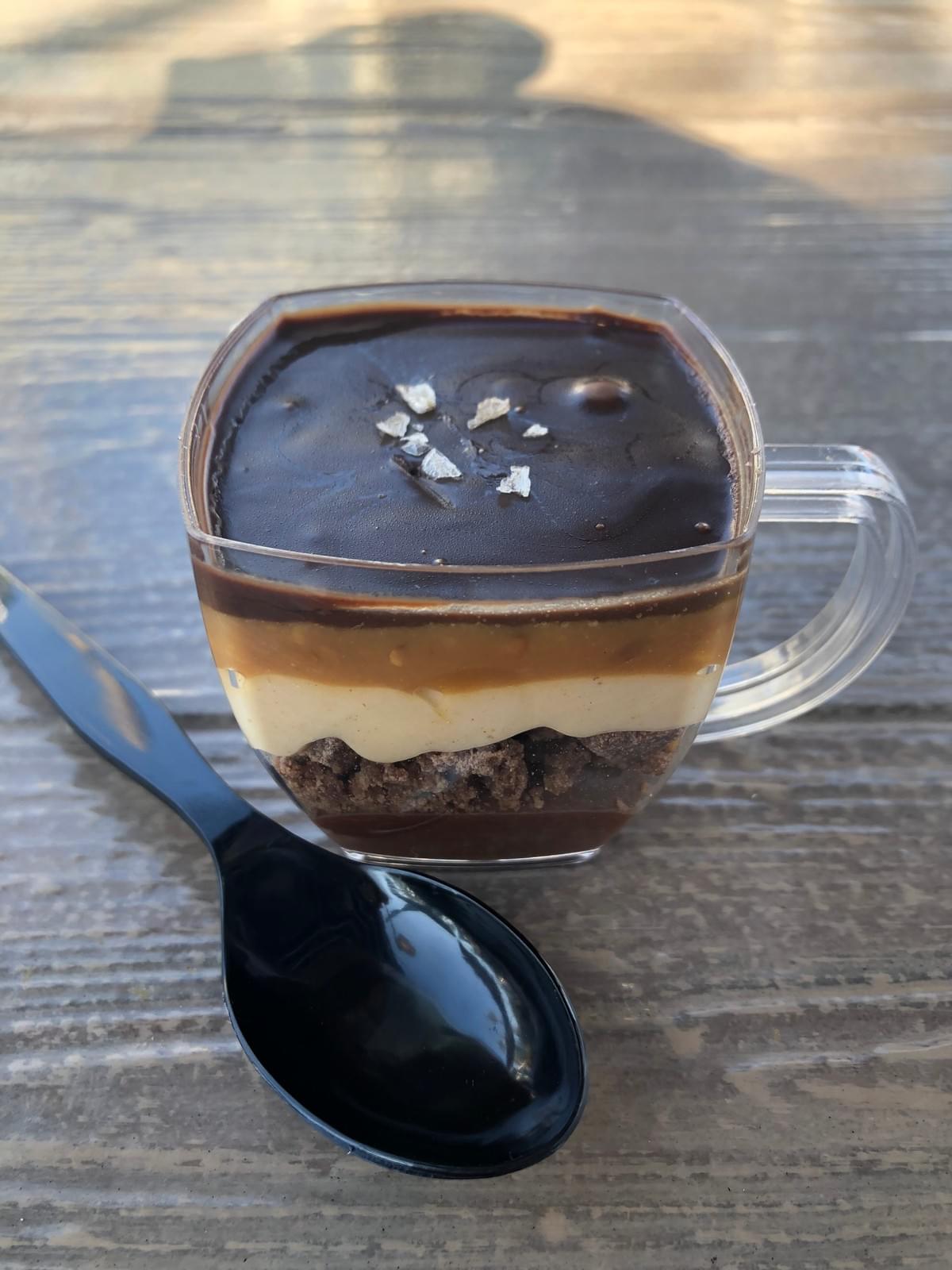 Chocolate Peanut-Caramel Parfait Chocolate Peanut-Caramel Parfait