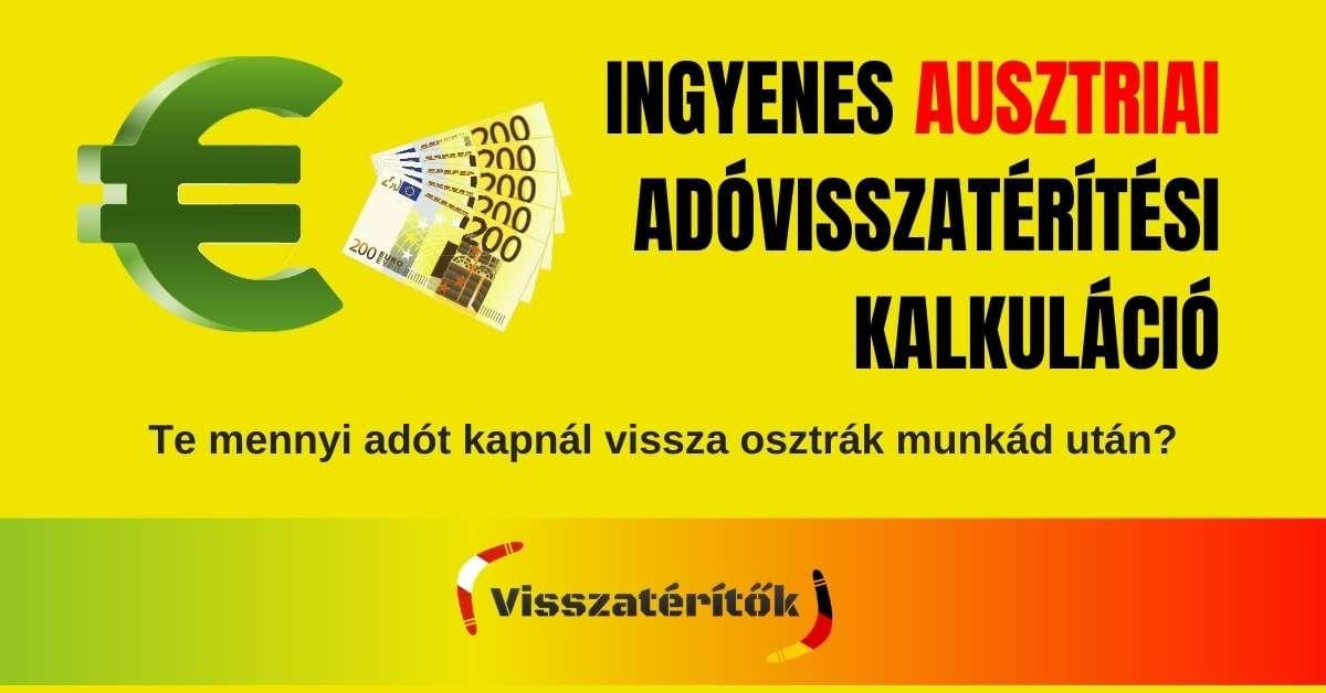 osztrák adóvisszatérítés 2020 osztrák adóvisszatérítés 2020
