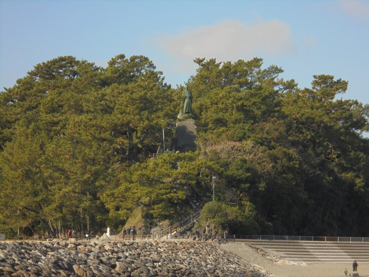 桂浜 坂本龍馬像 桂浜 坂本龍馬像