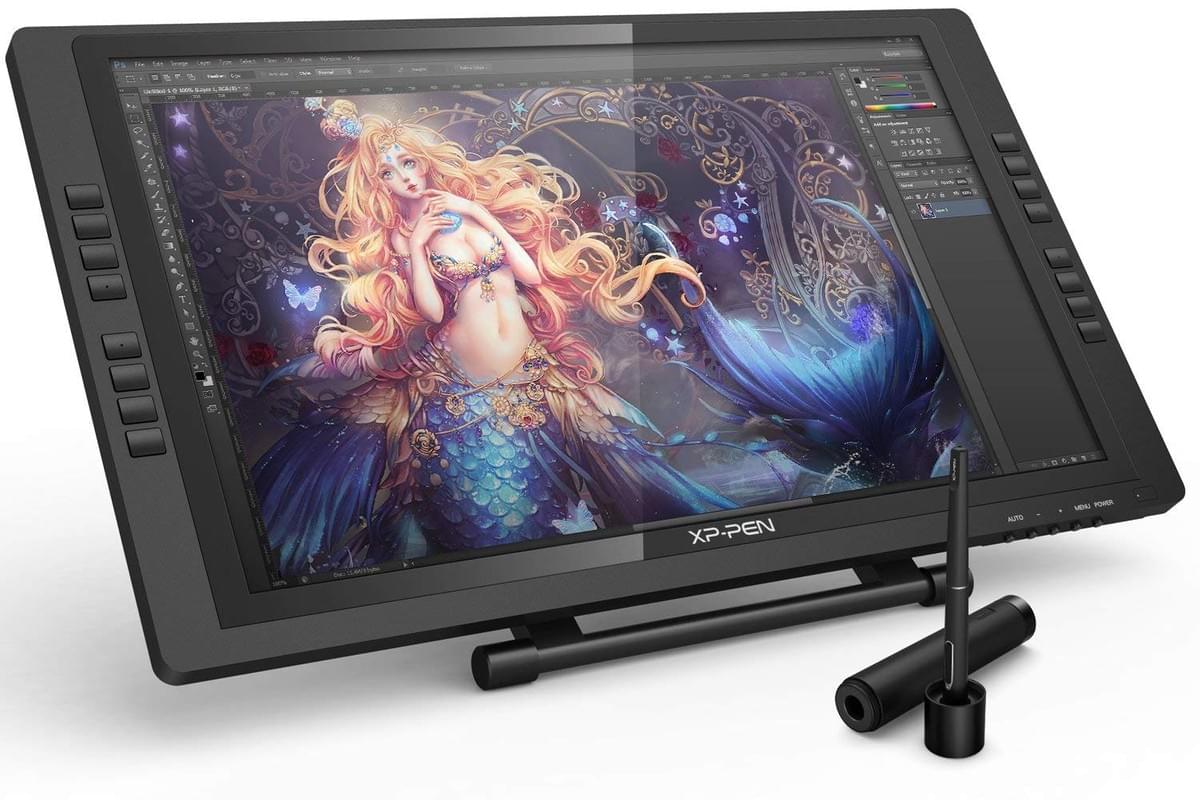 Wacom Alternative Brand Xp Pen Graphics Drawing Tablet Monitor Up