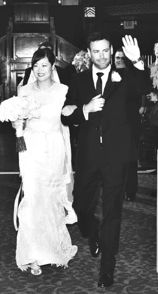 Just got married! photographer: Sweet Monday Just got married! photographer: Sweet Monday