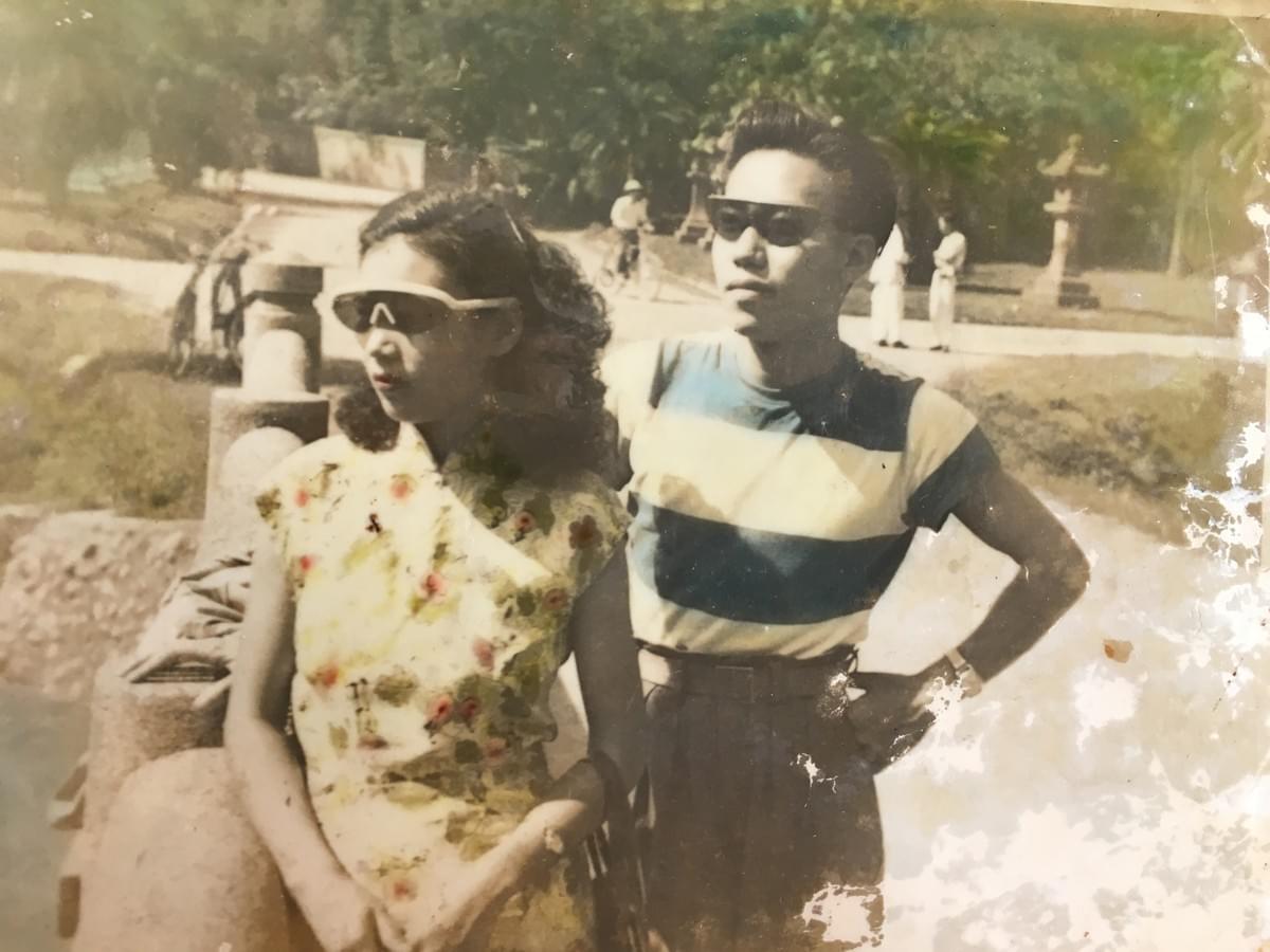 My grandparents in super futuristic sunglasses! My grandparents in super futuristic sunglasses!