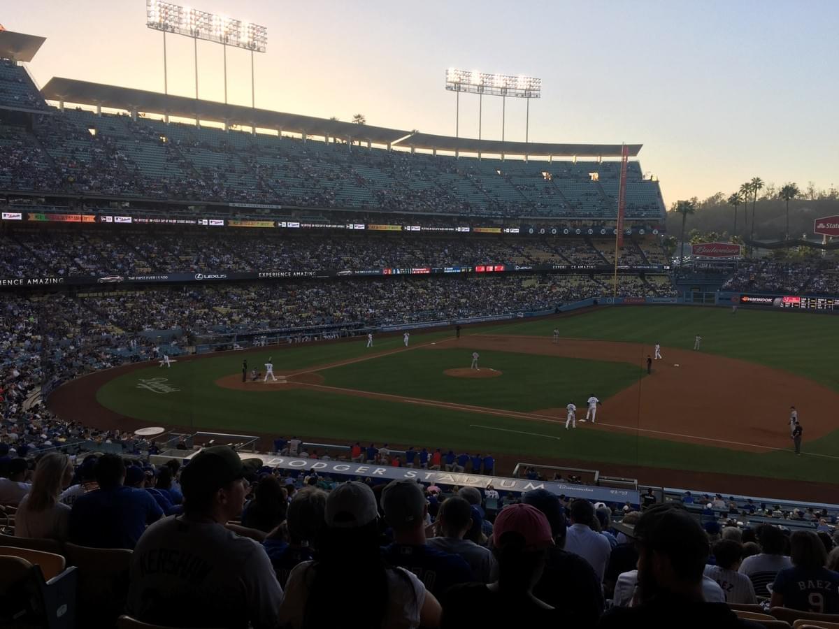 My seats at this baseball game is much better than when I was a kid. My seats at this baseball game is much better than when I was a kid.