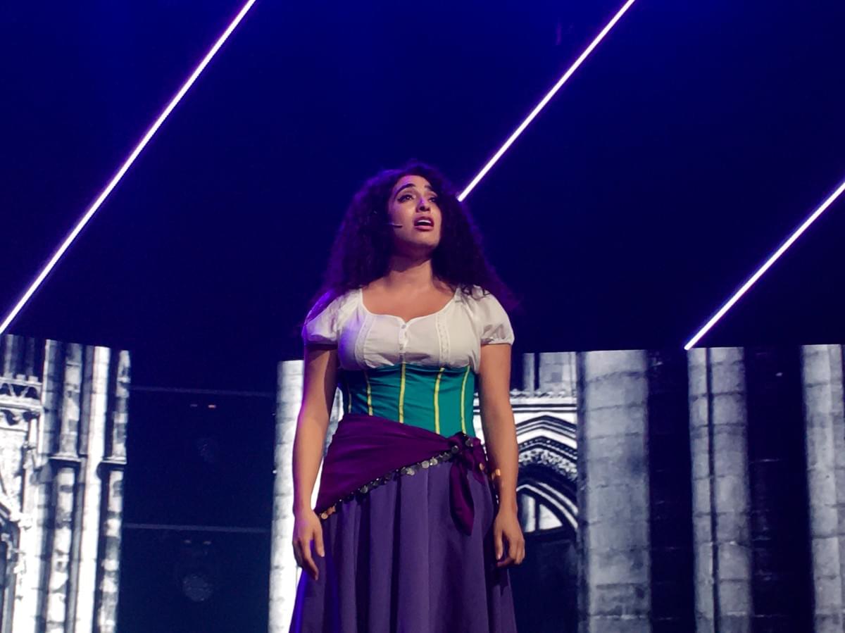 Classically trained vocalist Angelina Samreny sings "God Help the Outcasts" from Disney's production of The Hunchback of Notre Dame. Classically trained vocalist Angelina Samreny sings "God Help the Outcasts" from Disney's production of The Hunchback of Notre Dame.