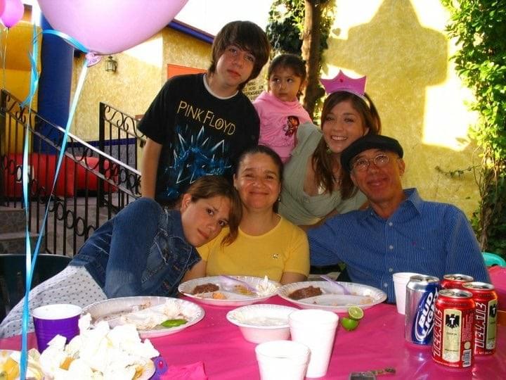 The only picture I have with my entire family. The only picture I have with my entire family.