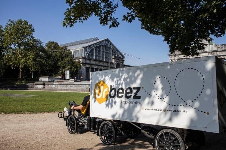 Livraison à vélo cargo Urbeez Livraison à vélo cargo Urbeez
