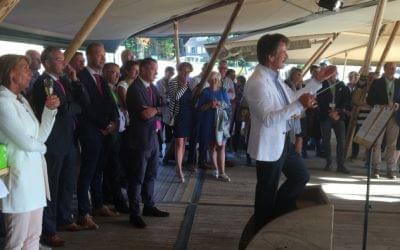Willem Gunneman afscheid Erik Vromans Landal Landgoed 't Loo Gelderland (foto Bas Hoogland) Willem Gunneman afscheid Erik Vromans Landal Landgoed 't Loo Gelderland (foto Bas Hoogland)