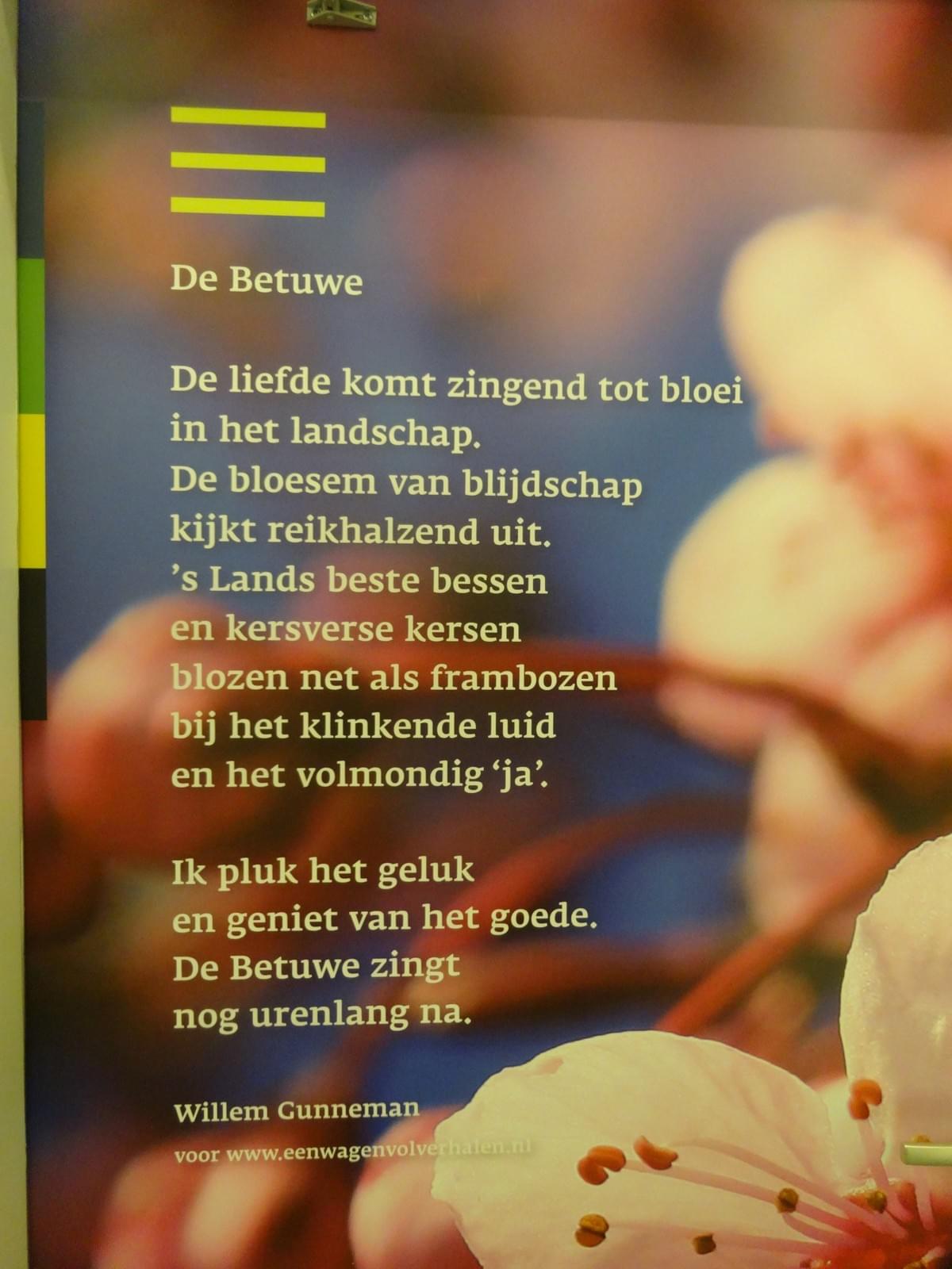 Gedicht Willem Gunneman NS Station Duiven Zevenaar Gedicht Willem Gunneman NS Station Duiven Zevenaar