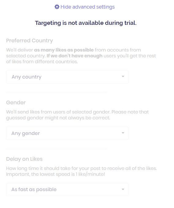 Stormlikes - Instagram Likes from USA or other countries or gender Stormlikes - Instagram Likes from USA or other countries or gender