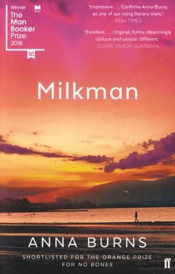 Milkman, d'Anna Burns, Faber & Faber Milkman, d'Anna Burns, Faber & Faber