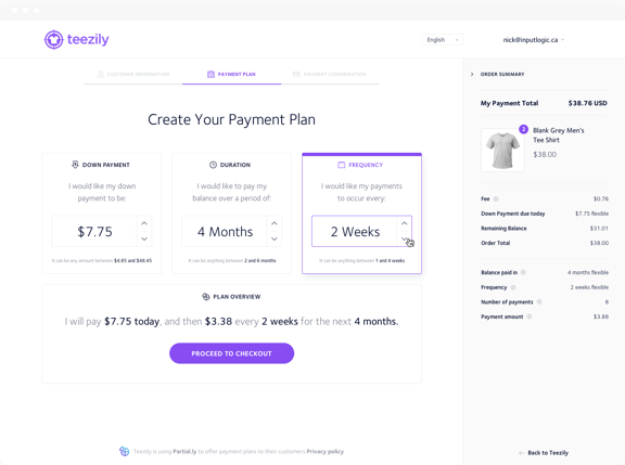 Shopify : autorisez vos clients à payer en plusieurs fois avec Partial.ly Shopify : autorisez vos clients à payer en plusieurs fois avec Partial.ly