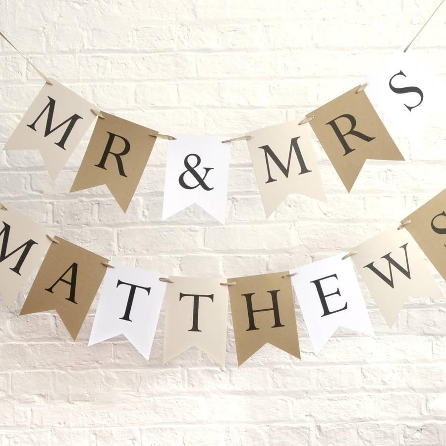 Wedding Bunting Wedding Bunting