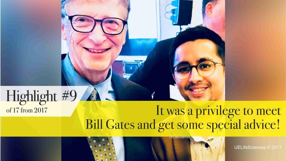 Mihir Shah with Bill Gates at 2017 IPI Mihir Shah with Bill Gates at 2017 IPI