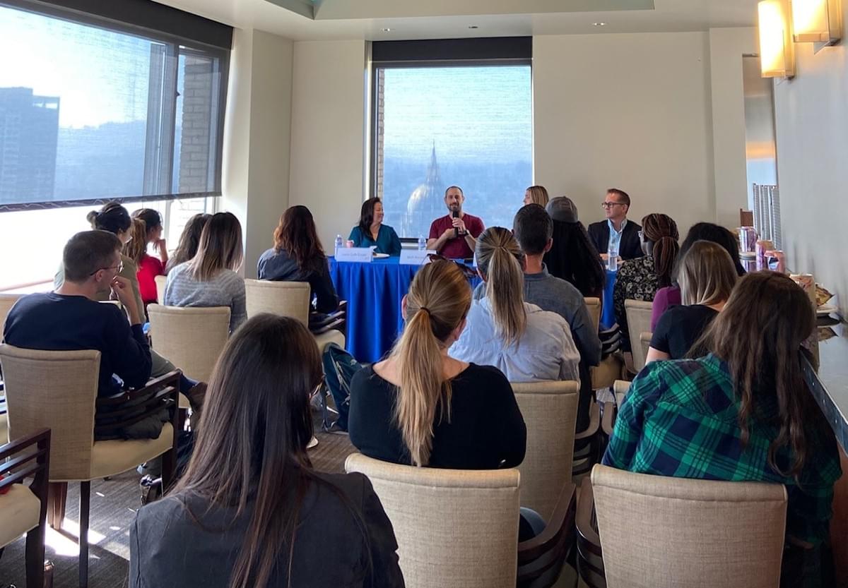 Close up of our Hastings Alumni Panel: "So you want to be a GC?" Close up of our Hastings Alumni Panel: "So you want to be a GC?"