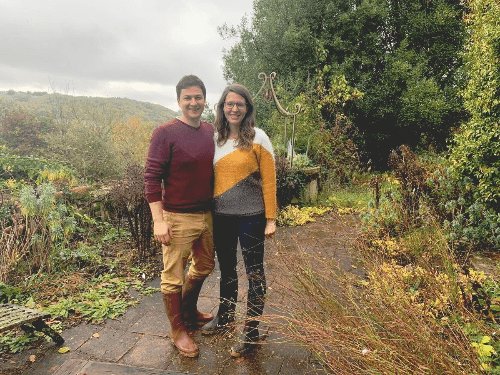 Frédéric et Emilie, désormais installés à la campagne Frédéric et Emilie, désormais installés à la campagne