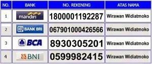 rekening resmi de nature rekening resmi de nature