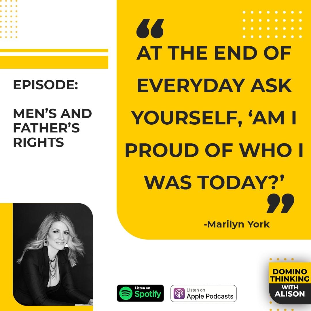 And in the wise words of Marilyn “at the end of everyday as yourself ‘am I proud of who I was today?’” And in the wise words of Marilyn “at the end of everyday as yourself ‘am I proud of who I was today?’”