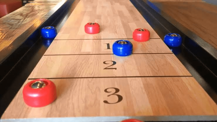 Shuffleboard table Shuffleboard table
