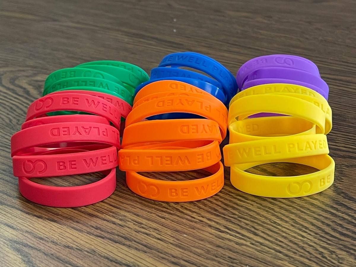 Be Well Played Wristbands for Creating Teams in PE Be Well Played Wristbands for Creating Teams in PE