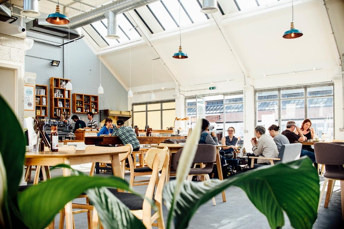 Blend Coffee Shop, Sneinton Market - 10 mins walk from Works Social Blend Coffee Shop, Sneinton Market - 10 mins walk from Works Social