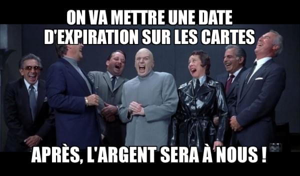 Date d'expiration - Cartes cadeaux Date d'expiration - Cartes cadeaux