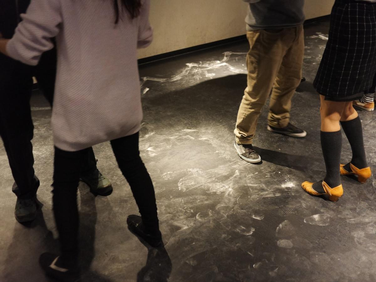 Clear footwork is essential to understanding the dance flow Clear footwork is essential to understanding the dance flow
