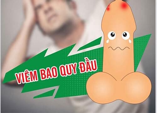 Viêm bao quy đầu Viêm bao quy đầu