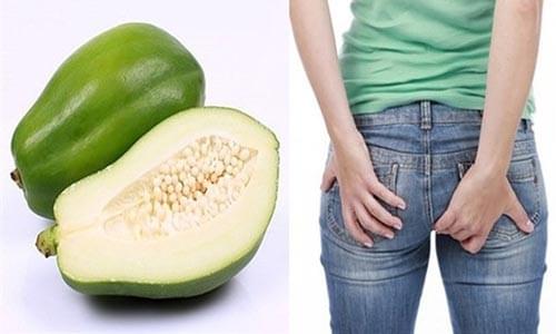 chữa bệnh trĩ bằng đu đủ xanh chữa bệnh trĩ bằng đu đủ xanh
