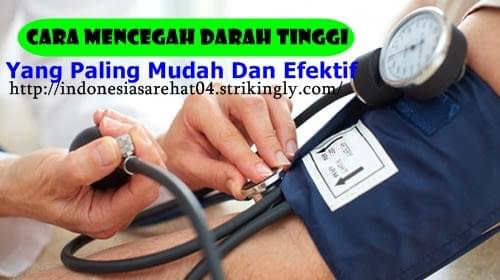 Cara Mencegah Darah Tinggi Cara Mencegah Darah Tinggi