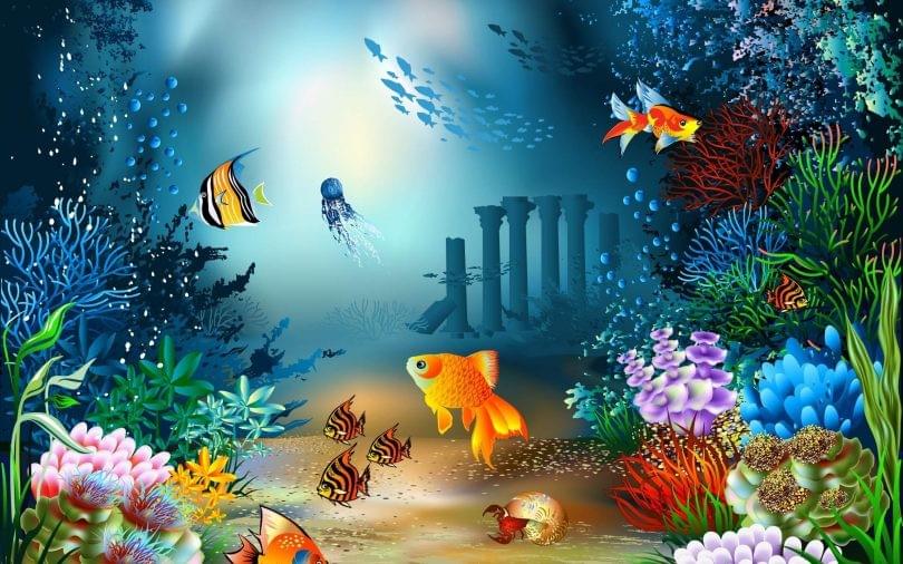 Underwater World Livewallpaper Apk