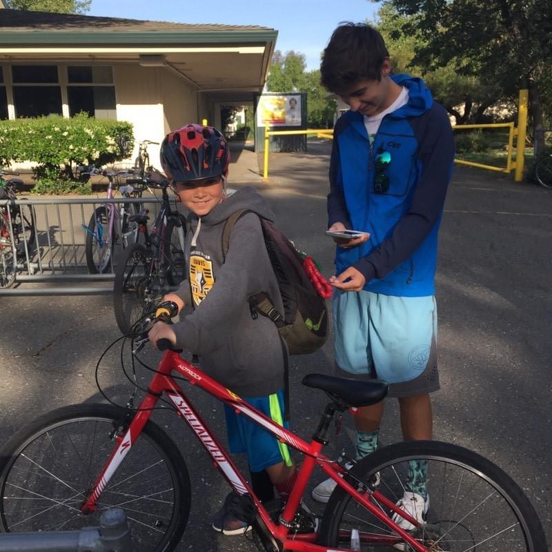 Davisite Tim Starbuck developed the "active4.me" opt-in barcode scanning program to make sure children arrive safely at school. Davisite Tim Starbuck developed the "active4.me" opt-in barcode scanning program to make sure children arrive safely at school.